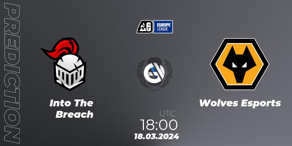 Into The Breach vs Wolves Esports: Match Prediction. 18.03.24, Rainbow Six, Europe League 2024 - Stage 1