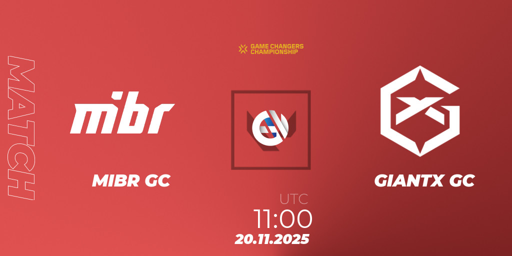 MIBR GC VS GIANTX GC VALORANT Bettingstips, stream och resultat på EGW☕